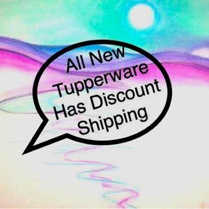 Discount Shipping for New Tupperware